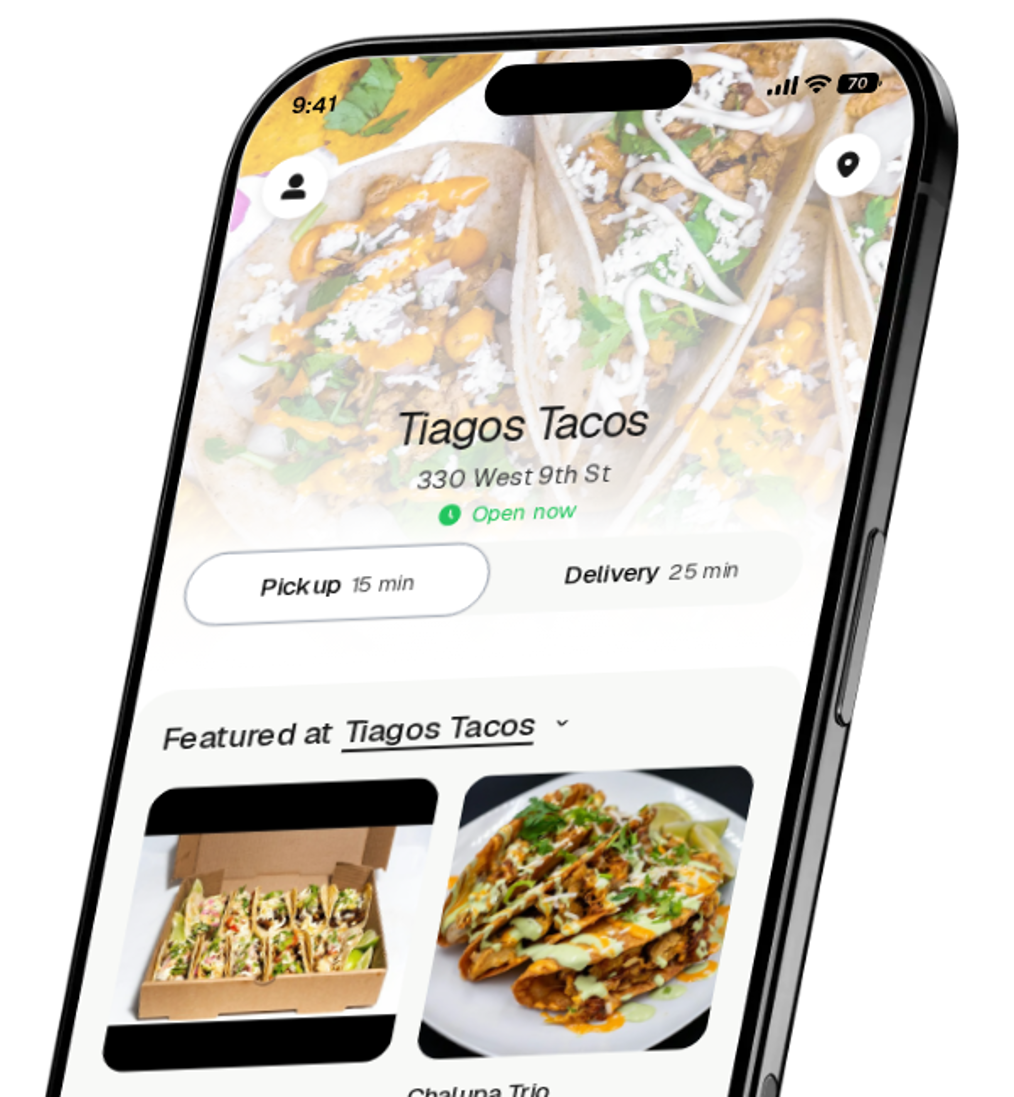 Tiagos Tacos app preview