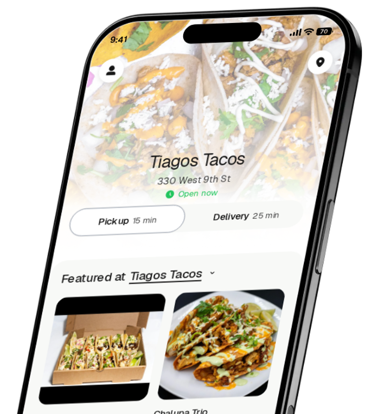 Tiagos Tacos app preview