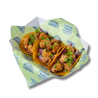Bang Bang Shrimp Taco Trio
