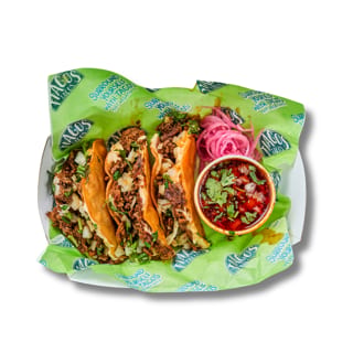 Quesa Birria Taco Trio