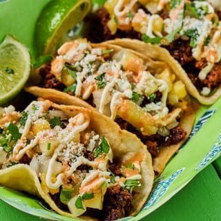 Chorizo Taco Trio