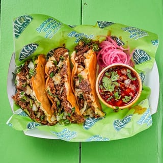 Quesa Birria Taco Trio