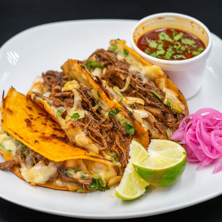 Delicious Birria Tacos and More