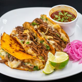 Quesa Birria Taco Trio